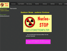 Tablet Screenshot of nucleostop.de